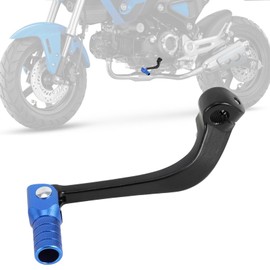 IUVWISN Motorcycle Folding Gear Shifter Shift Lever CNC for Grom MSX 125 2013-2024 Grom Clone Boom Vader 125 BD125 SR6 Blue
