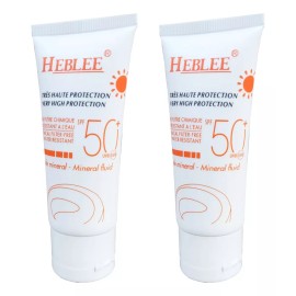 Heblee Bloqueador Solar Ultra 2pack Fps50+ 60gr C/u