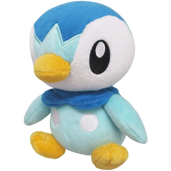 Sanei Pokemon All Star Collection - PP89 - Piplup Plush 6"