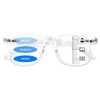 FONHCOO Progressive Multifocal Reading Glasses for Women Men, Anti Blue