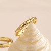 Episkeyk Gold Rings for Women Non Tarnish Stackable Rings 14k