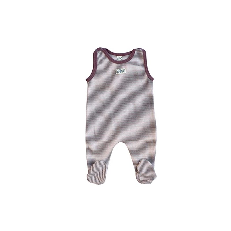 Lilano, Merino Romper with Foot, 70% Wool (kbT), 30% Silk,