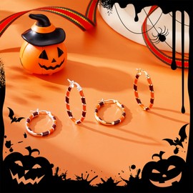 Women Short Hoop Earrings Set