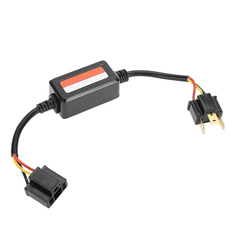 2pcs Car LED Headlight Decoder Radio Audio Anti Interference Error