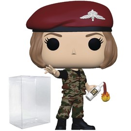 POP Stranger Things - Hunter Robin Buckley with Cocktail Funko Vinyl Figure (Bundled with Compatible Box Protector Case), Multicolor, 3.75 inches