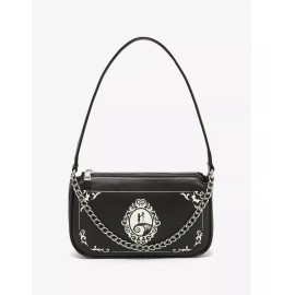 Her Universe The Nightmare Before Christmas Jack & Sally Silhouette Chain Baguette Bag NWT