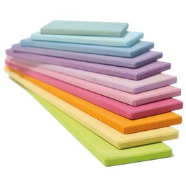 GRIMM'S SH10667 GRIMM'S TOY Educational Toy Building Blocks Interior Play Play Pastel Building Board