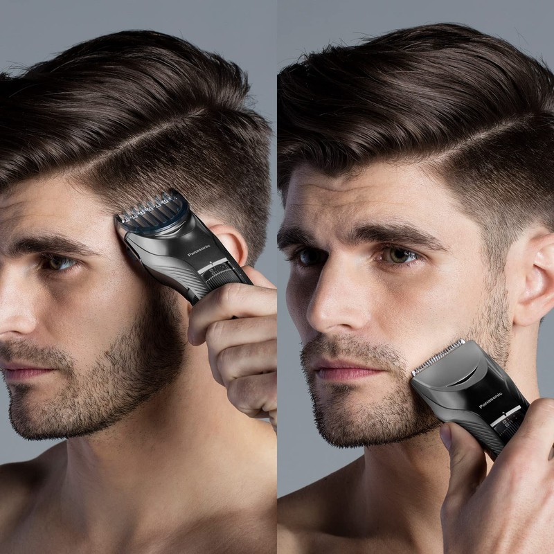 Panasonic Performance Hair Clippers with 2 Attachments and Adjustable Length