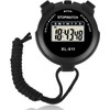 Digital Sports Stopwatch Timer, Multi-Function Large Display Stopwatch With Countdown