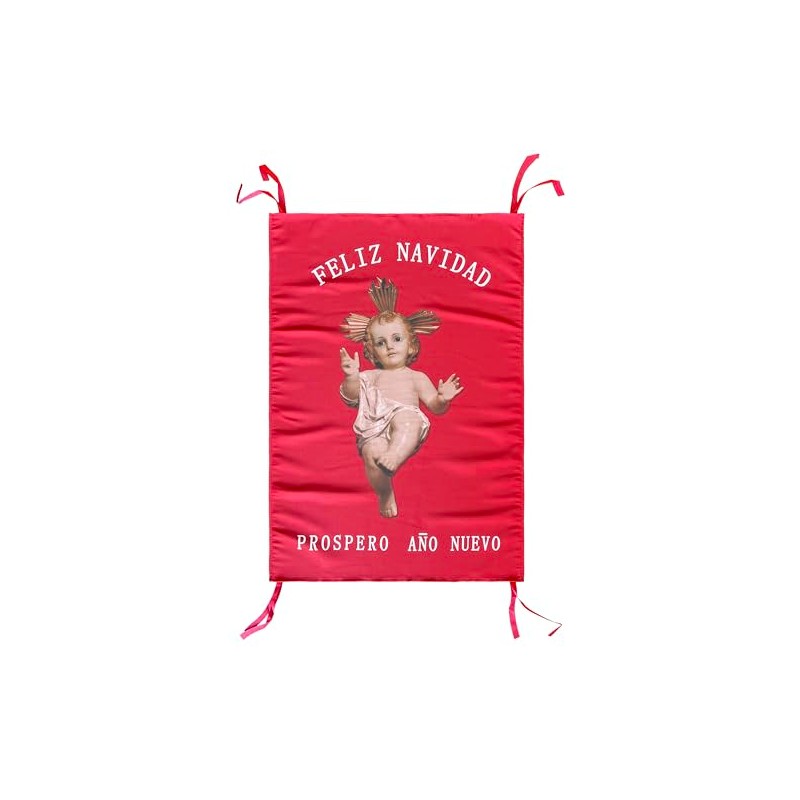 Durabol God Ha Nacido Flag for Christmas Child Jesus 27"
