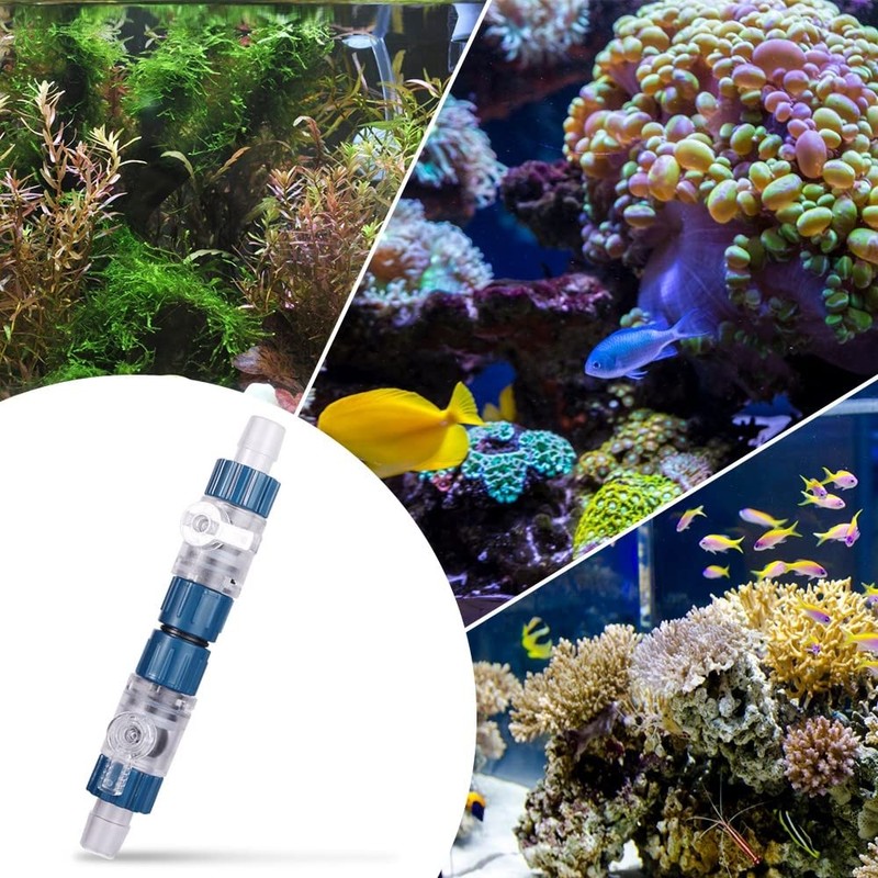 MiOYOOW Aquarium Hose Valve, Fish Tank Hose Connector, Fishbowl Water