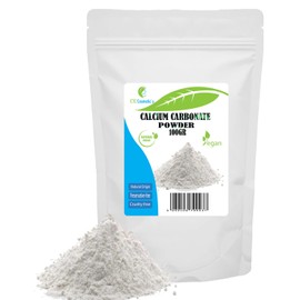 Calciumc Arbonate Powder 100 g Used in Mineral Makeup Formulations and as a Gentle Abrasive for Oral Care Products