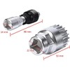5pcs Repair Tools Kit Freewheel Removal Wrench + Crank Puller