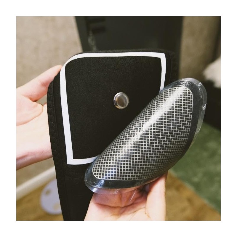 Replacement Pads for EMS Abdominal Belt, Compatible Gel Sheets, Set