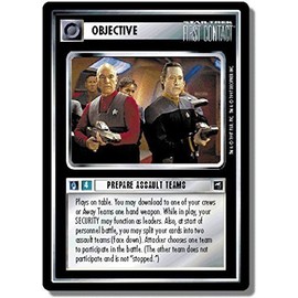 Decipher Star Trek CCG 1E FC First Contact Prepare Assault Teams 71U