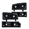 G-PLUS Headlights Assembly, Compatible with 2003 2004 2005 2006 Chevy