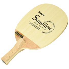 Nitaku NE-6654 Sanalion R-H Table Tennis Racket, Pen Holder, Inverted Type, Round Square
