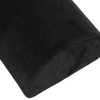 Half Moon Pillow Black Ankle Knee Neck Lumbar Support Cushion