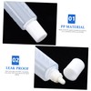 LALAFINA Care Tool 25pcs Mini Liquid Bottles Storage Screw Caps