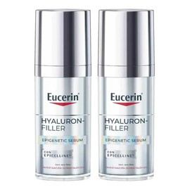 2pcs Serum Antiedad Eucerin Hyaluron Filler Epigenético 30ml Momento de aplicación DíaNoche Tipo de piel Todo tipo de piel