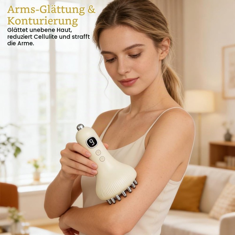 Umllpet Electric Massager 9 Levels with Red Light and Magnetic