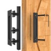 Barn Door Handle, Sliding Door Handles Pull and Flush Set