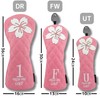 Golf Headcover, Stylish, Cool, Quilted Headcover, Available in 5 Different