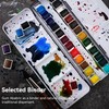 PHOENIX Professional Watercolor Paint - Single Watercolor Half Pan -
