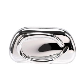 PHILOMENA Evening Clutch Purses Women Acrylic Handbags Metal Handlebars Shoulder Crossbody Bag Wedding Party Causal, Silver