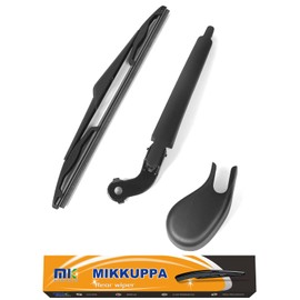 MIKKUPPA Rear Wiper Arm Blade Replacement for Ford Focus Back Wiper Arm Blade Set, 2012-2018, Windshield Wiper Accessories Assembly All Season Natural Rubber Cleaning Window