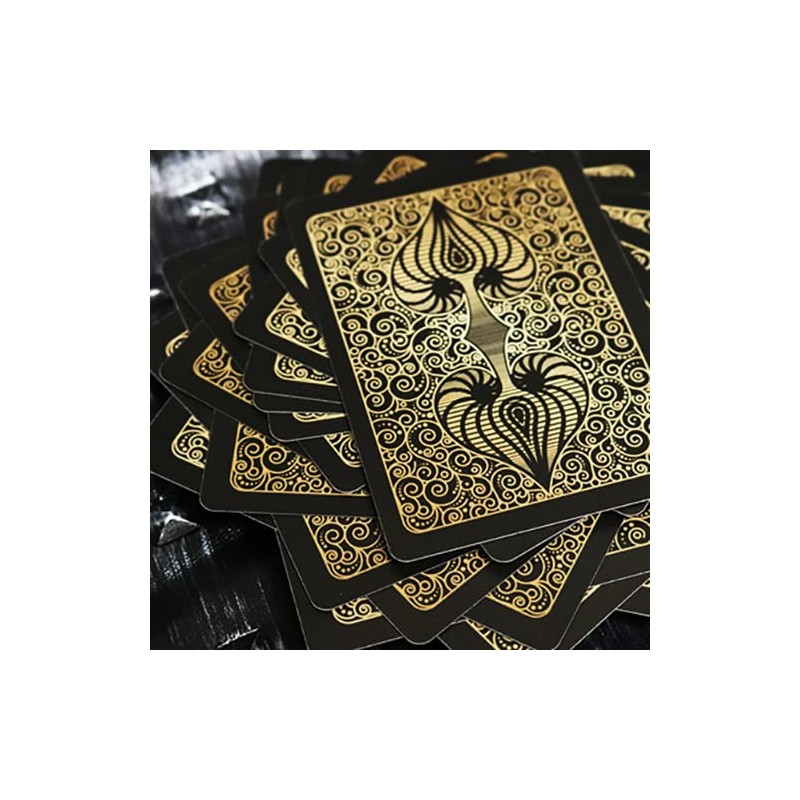 USPCC Bicycle Aureo Black Playing Cards