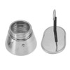Moka Pot Stainless Steel Italian Type DIY Large Capacity Light