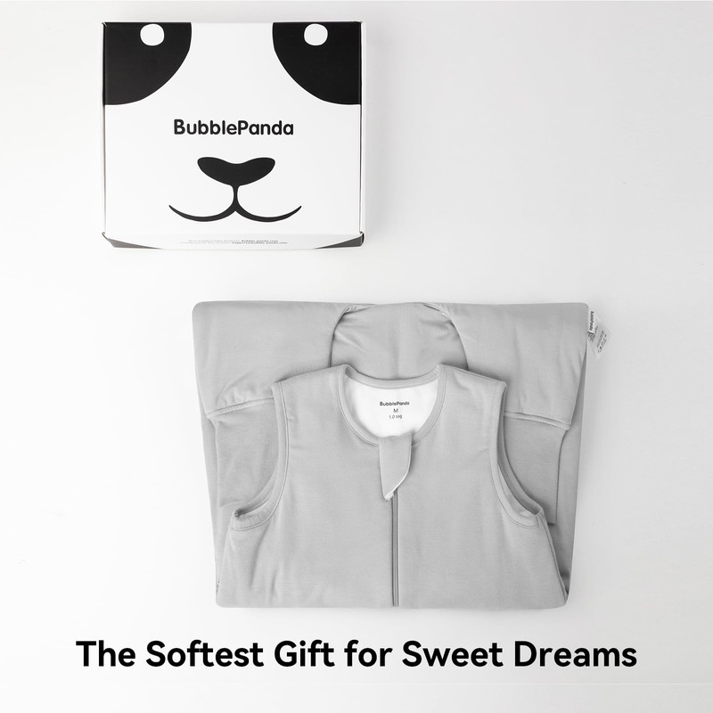 BubblePanda Rayon Made from Bamboo Toddler Sleep Sack with Feet