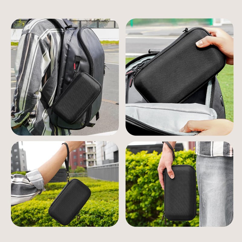 YINGSHIJIANG Osmo Pocket 3 Case,Perfect Fit Portable PU Storage Pouch