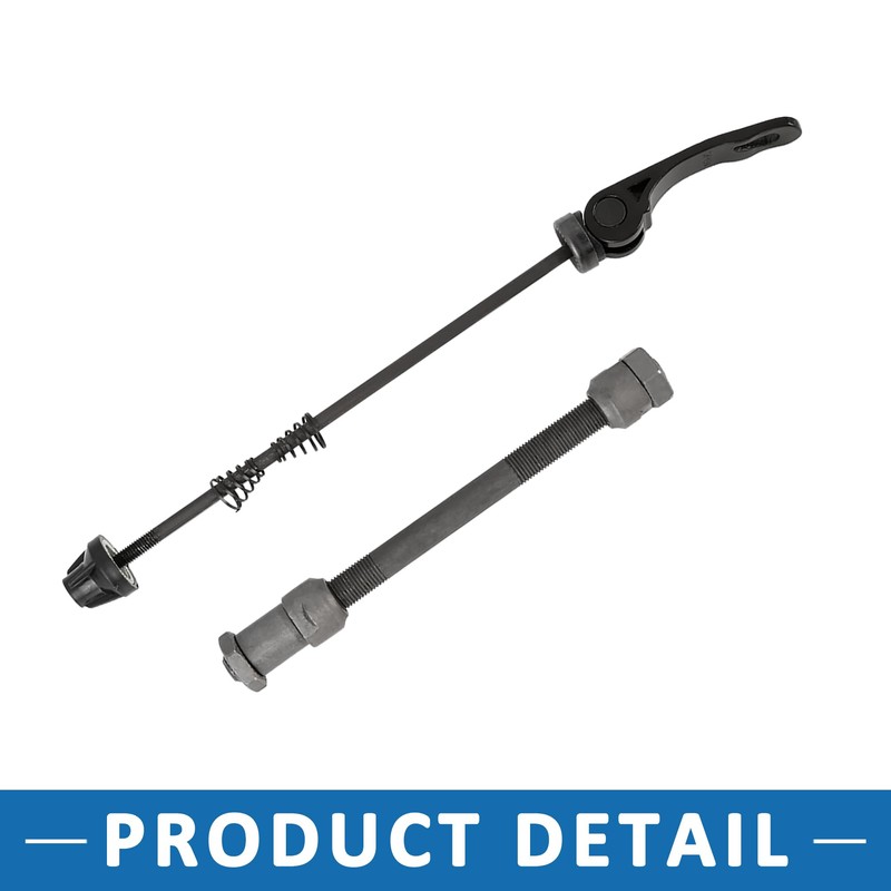 A ABSOPRO 9.5mm Quick Release Bearing Rear Hollow Axle Set