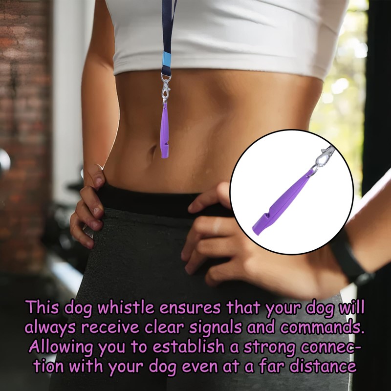 Dog Training Whistle with Lanyard, 1 Pcs Dog Whistle, with