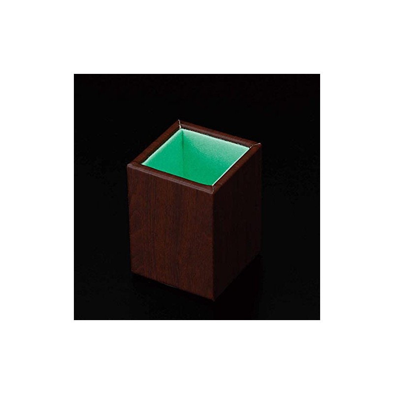 Megan 5911-03 Glasses Stand, Pen Stand, Stylish, Woodgrain, Square, Multi-Stand,