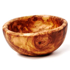 Olive Wood Bowl, Side Bowl 8 cm Diameter, 10cm