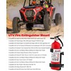 Quick Release UTV Fire Extinguisher Mount Kit Fire Extinguisher Holder