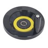 Handwheel 16x160mm Lathe Hand Wheel with Detachable Handle for Lathe