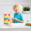 Wondertoys Wooden Abacus Maths Games with 100 Beads for Kids