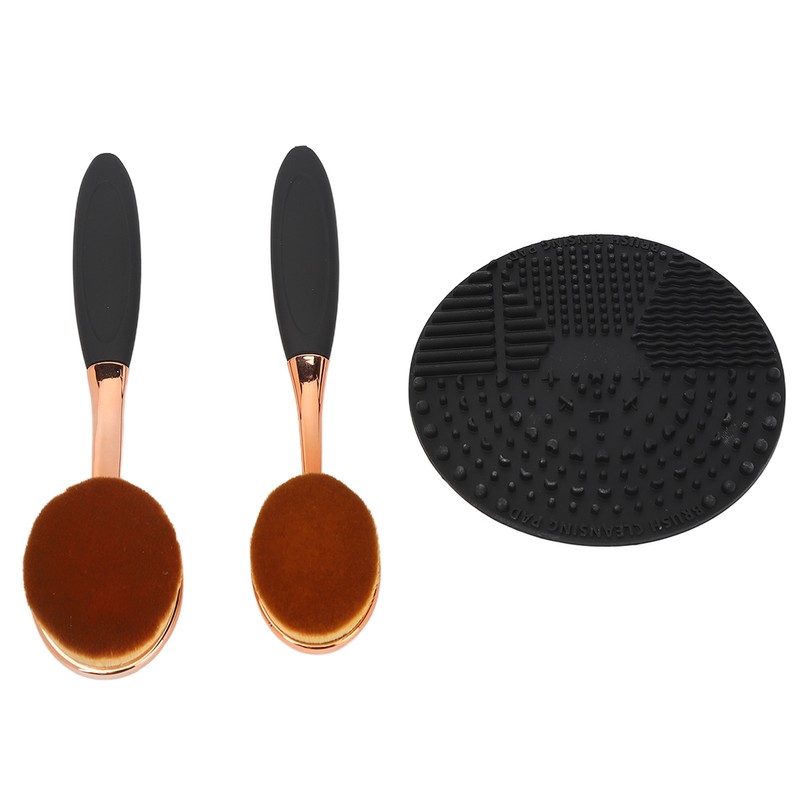 2pcs Sunscreen Applicator Brush Soft Fiber Hair Sunscreen Brush with