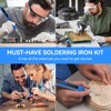 Soldering Iron Set 100 W, LED Soldering Iron with Temperature