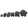 Drill America - DWTPT1/8-1SET 6 Piece NPT Pipe Tap, Carbon