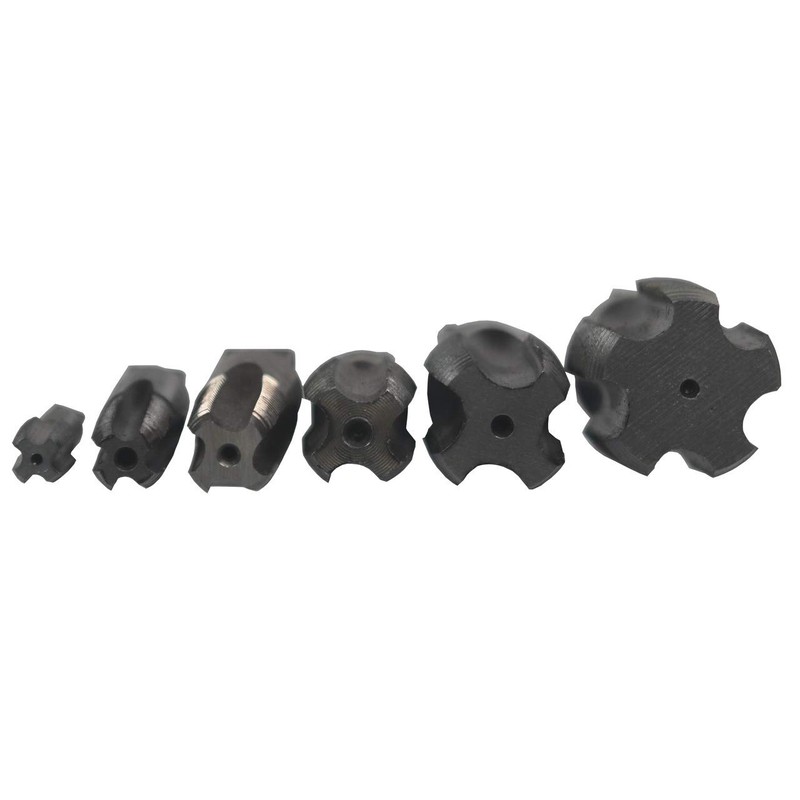 Drill America - DWTPT1/8-1SET 6 Piece NPT Pipe Tap, Carbon