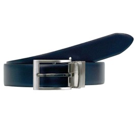 LLOYD Men's Leather Reversible Belt 35mm, Navy-black