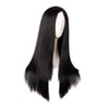MapofBeauty 28 Inch/70cm Women Special Natural Long Straight Synthetic Wig