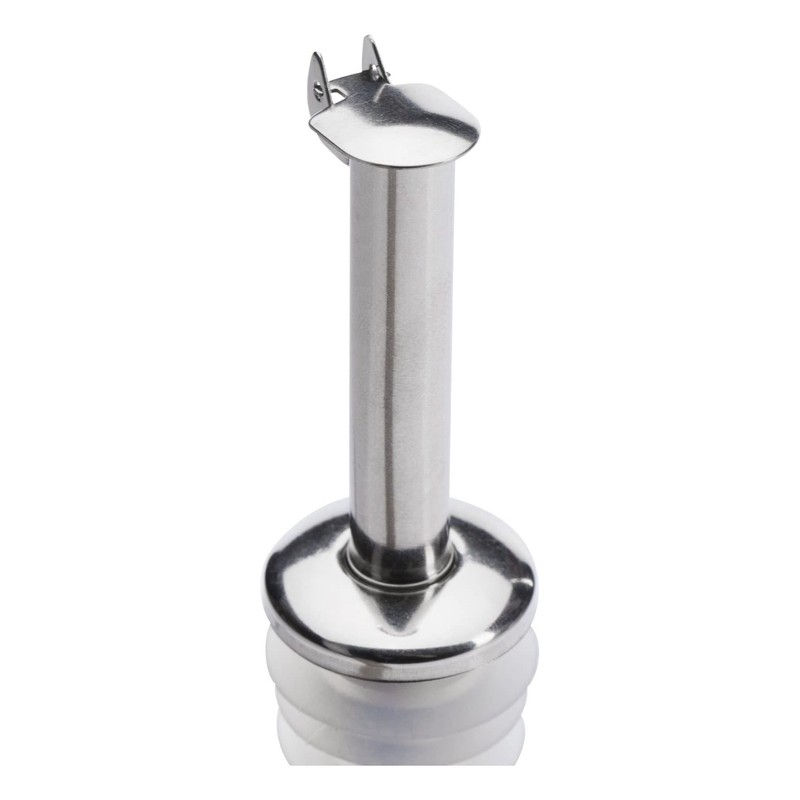 Westmark 2 FlaschenausgieÃ?er mit Kläppchen, Silikonkorken