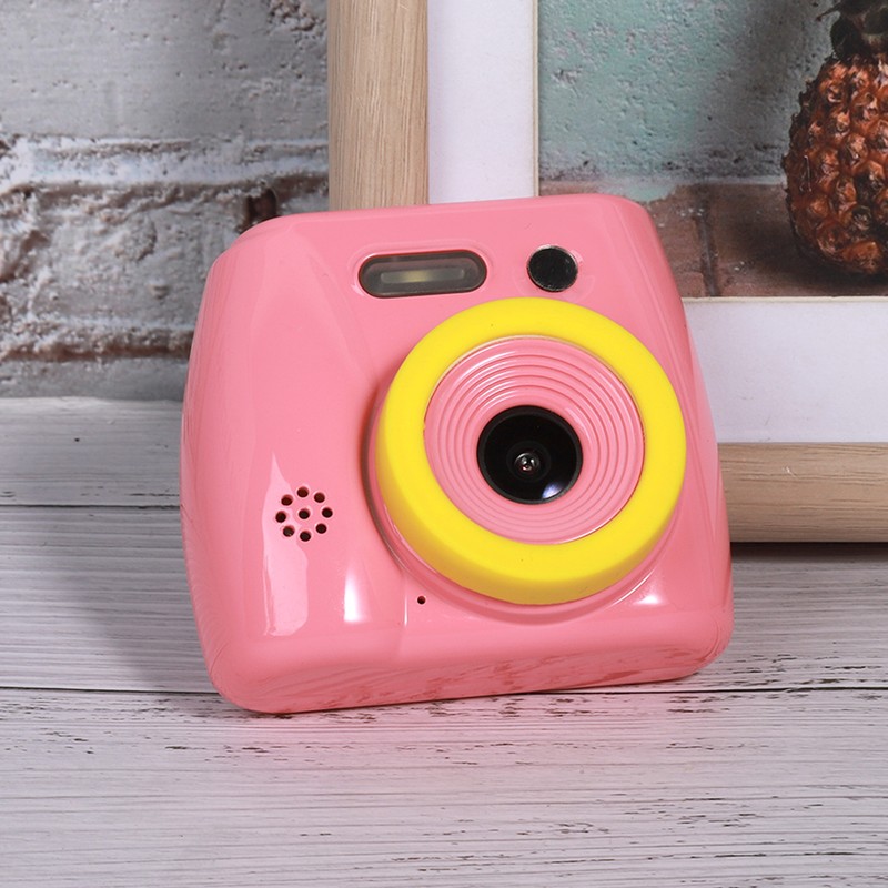 V5 2in Screen 1.3MP Mini Children Kid Camera Pink with