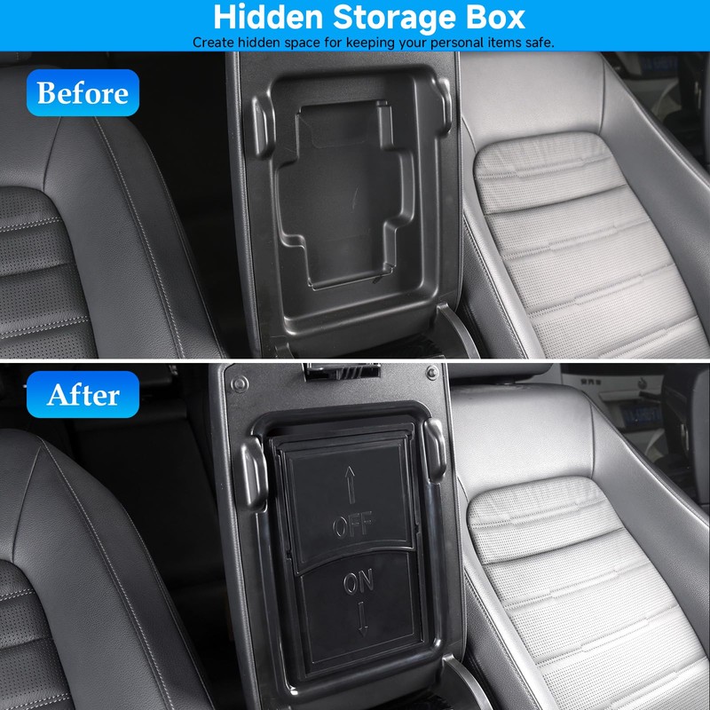 Bercicci 3PCS Center Console Organizer Compatible with Honda CRV 2026